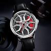 SVJ Men's Fashion Watch S550 Forged Wheel Skeleton Hub Model
