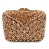 Silver/Blue Large Rhinestone Evening Clutch Purse WHTUOHENG Square Shape Crystal Handbags Diamond Party Prom Purses Minaudiere