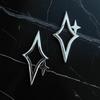 Y2K Star Essential Icon Carabiner Keychain Car Key Ring Gothic Backpack Decor