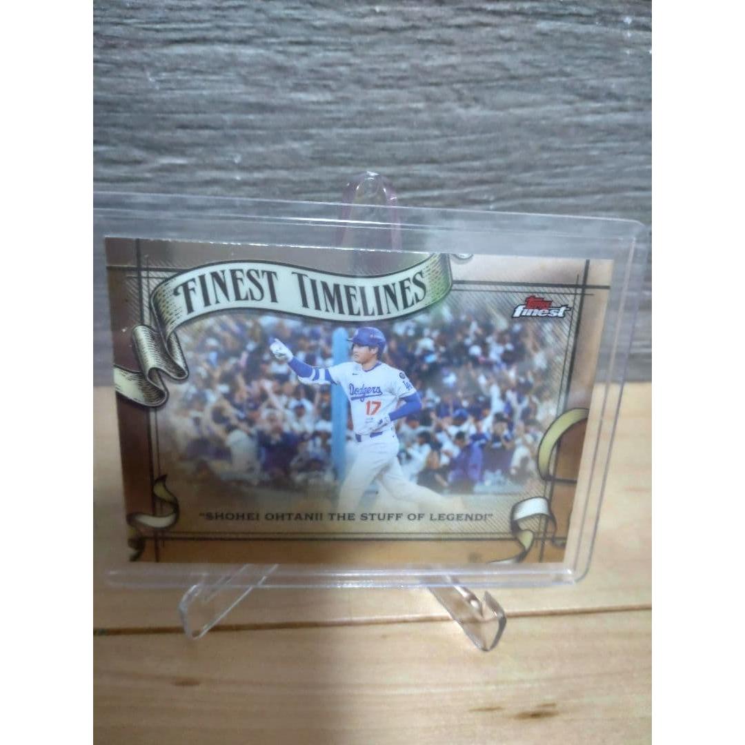 Used Topps Finest 2025 Shohei Otani Finest Timelines