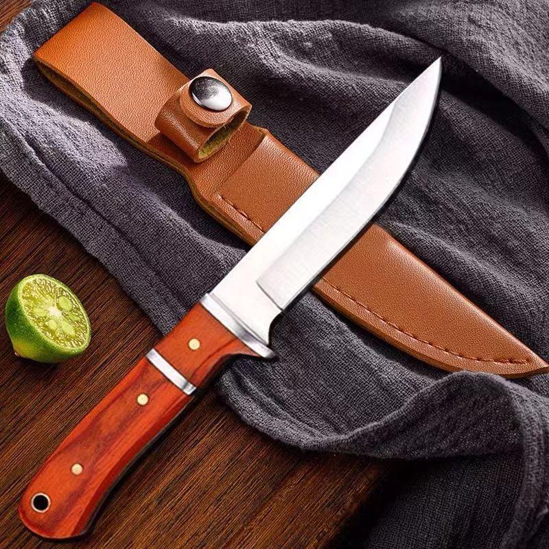 Meat Knife Household Kitchen Fruit Knife Barbecue Knife Western Food Steak Knife Hand Knife Meat Knife Cutting Sheep Knife