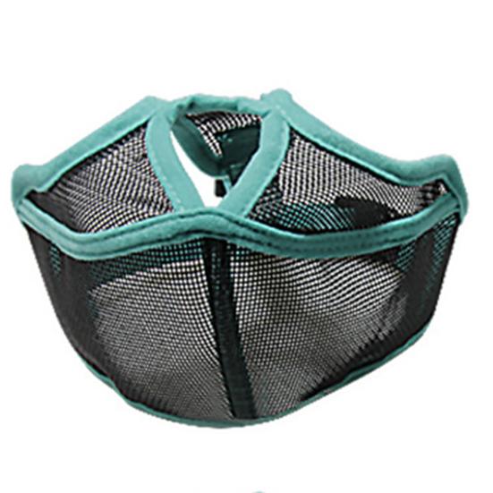 

Yousheng Pet Mouth Cover Large Surround Bite Preventing Breathable Puppy Anti Bark Muzzle for Puppy M зелёный