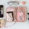 Passport Cover PU Passport Bag Ultra-thin Passport Clip Creative Travel Wallet Travel Accessories