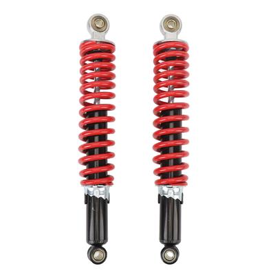 2 Pezzi Ammortizzatori 350mm Molla 8mm ad Alte Prestazioni Universali Adatti per Moto da Cross Pit Bike ATV Quad Scooter da 50cc a 150cc