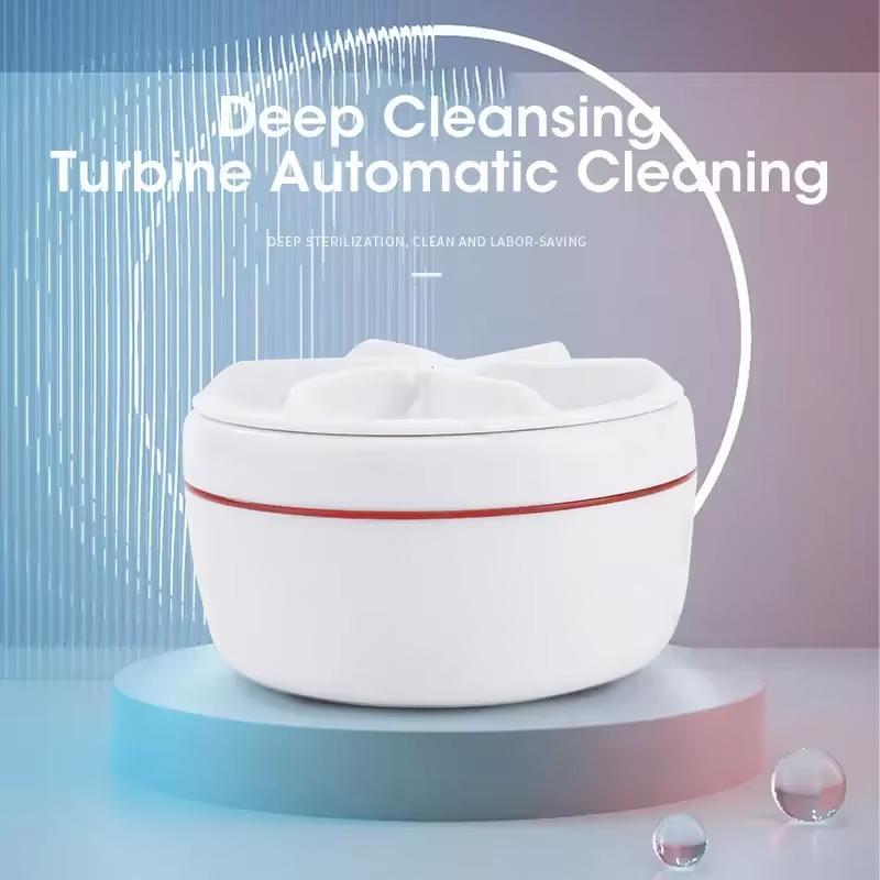 Portable Mini Turbo Washer for Home and Travel USB Powered Ultrasonic Cleaning Machine for Underwear and Socks