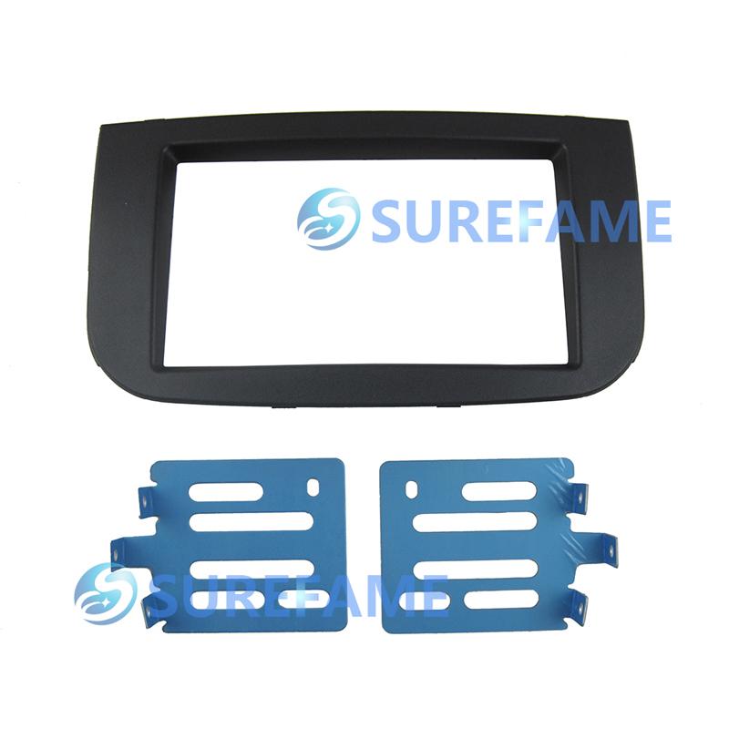 Double Din Car Radio Stereo Dash Mounting Kit for Mitsubishi Colt 2008-2012 Fascia Installation Facia Styling Trim Audio Panel