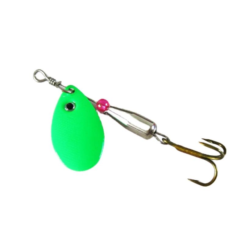 10Pcs Fishing Spinner Swimbaits Set for Saltwater and Saltwater Sequins Lures Set Spoon Steel Treble Hook Spinner Baits