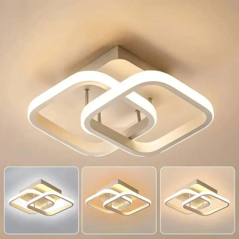 Modern LED Aisle Ceiling Light Chandelier for Corridor Stairs Foyer Balcony Bedroom Bathroom Indoor Home Lighting Fixture Luster