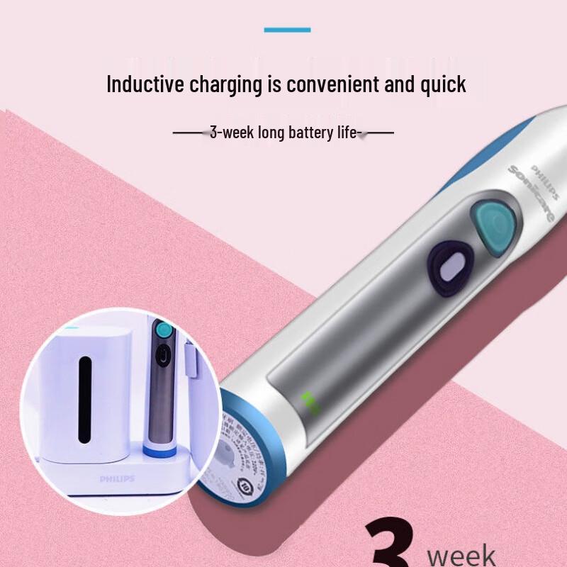 Philips Sonicare HX6972 Rechargeable Electric Toothbrush with UV Sanitizer