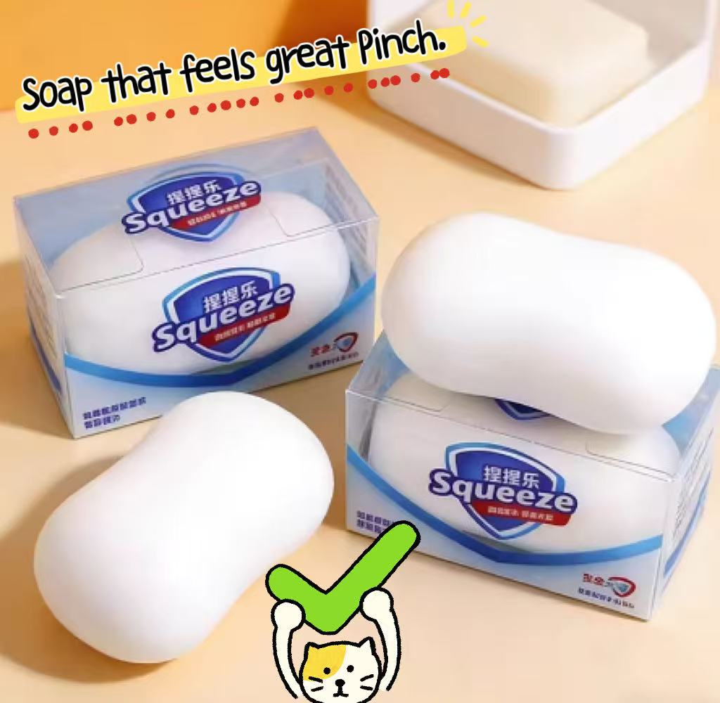 2026 Soap Ball Squishy Soap Stress Ball Fidget Toy Squeeze Ball Filled Anti Stress Toys for Adults