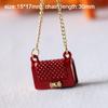 Doll House Mini Metal Bag Accessories Decoration Miniatures Scene Ornaments