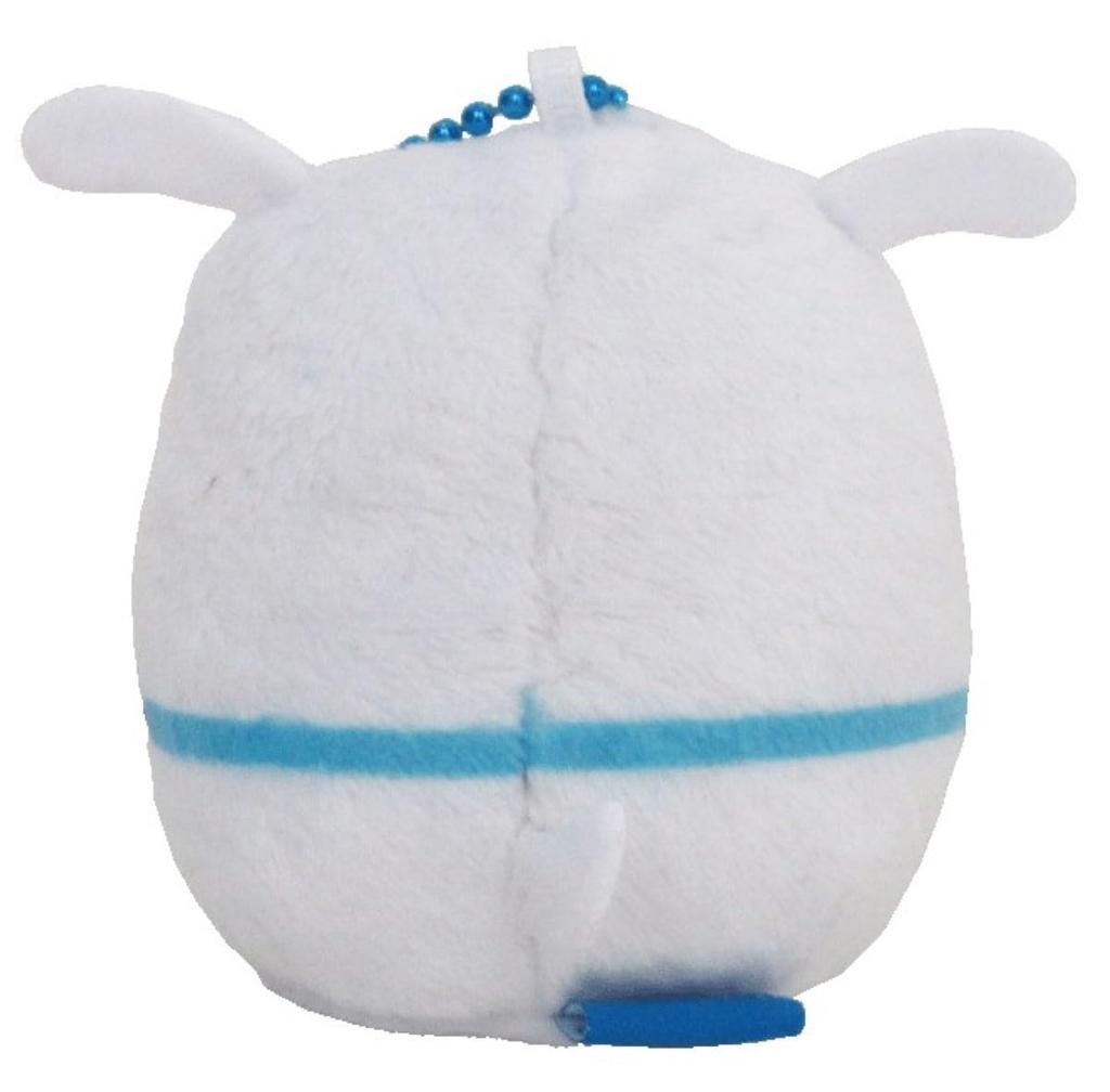 Crayon Shin-chan Beanbag Mascot with Ball Chain, Shiro (CS-0088B)