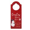 Christmas Door Wall Hanging Decoration Ornament Plaque Merry Christmas Hanging Sign Decoration Christmas Tree Pendant