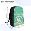 K-KeroKeroKeroppies Backpack for Women Men Waterproof College School Cute Frog Bag Print Bookbags