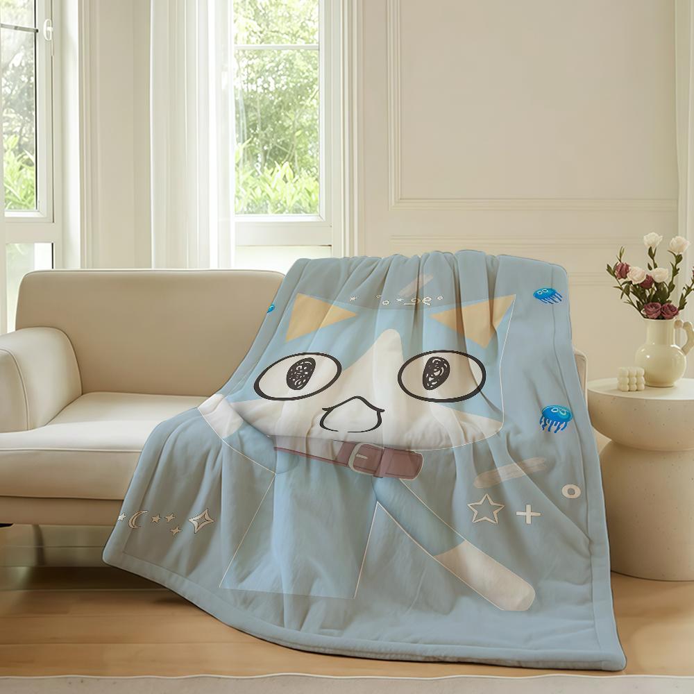 Cartoon cute Inoue Toro Blanket For Sofa Office Bed Plane Travel Sleep Read Relax Camping Soft And Warm