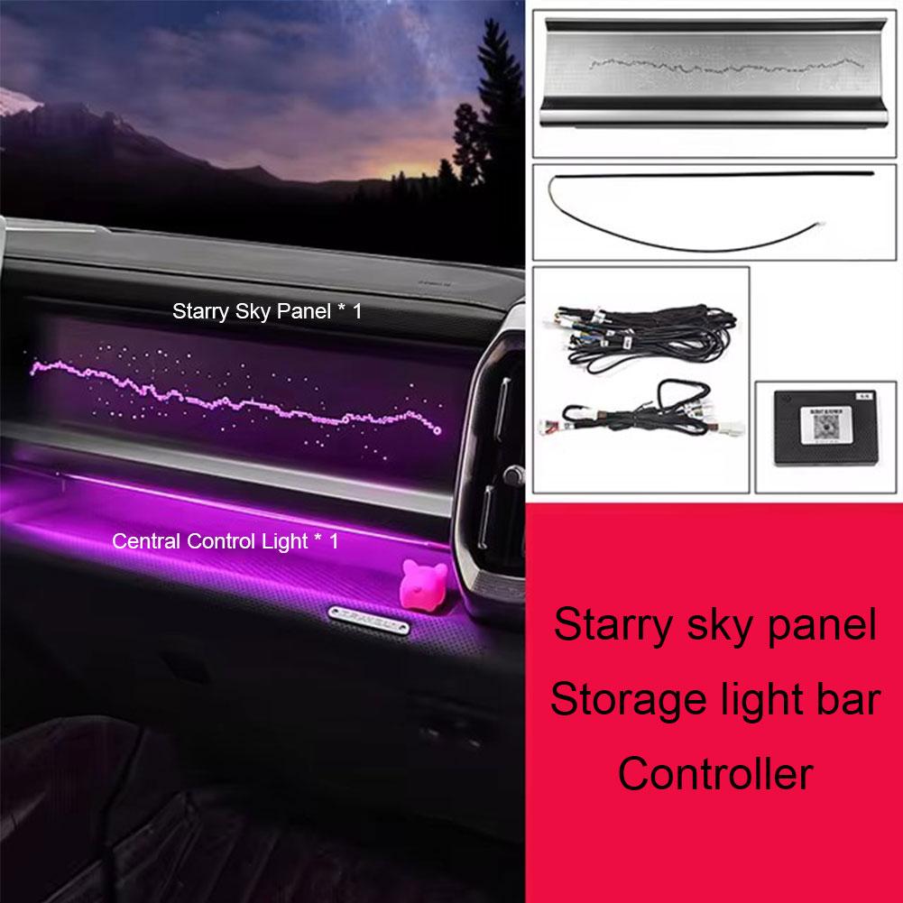Fantasy Starry Sky Atmosphere Full Car Interior Decorative Light for Chery JETOUR Traveler T2 Phone APP Control Central Panel