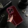 Simple Wine Red Bow Pattern Phone Case for Xiaomi Redmi Note 14 13 12 11 Pro Plus 4G 5G 12S 11S 10S 10 9 9S 14C 13C Cover