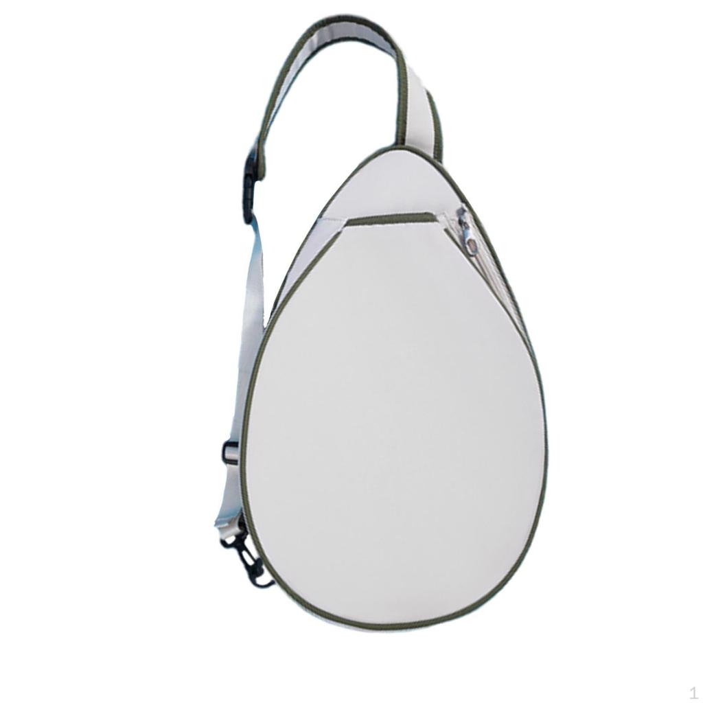 Tennis Tasche Schläger Abdeckung Tragbare Paddel Halter Ausrüstung Tragen Leichte Crossbody