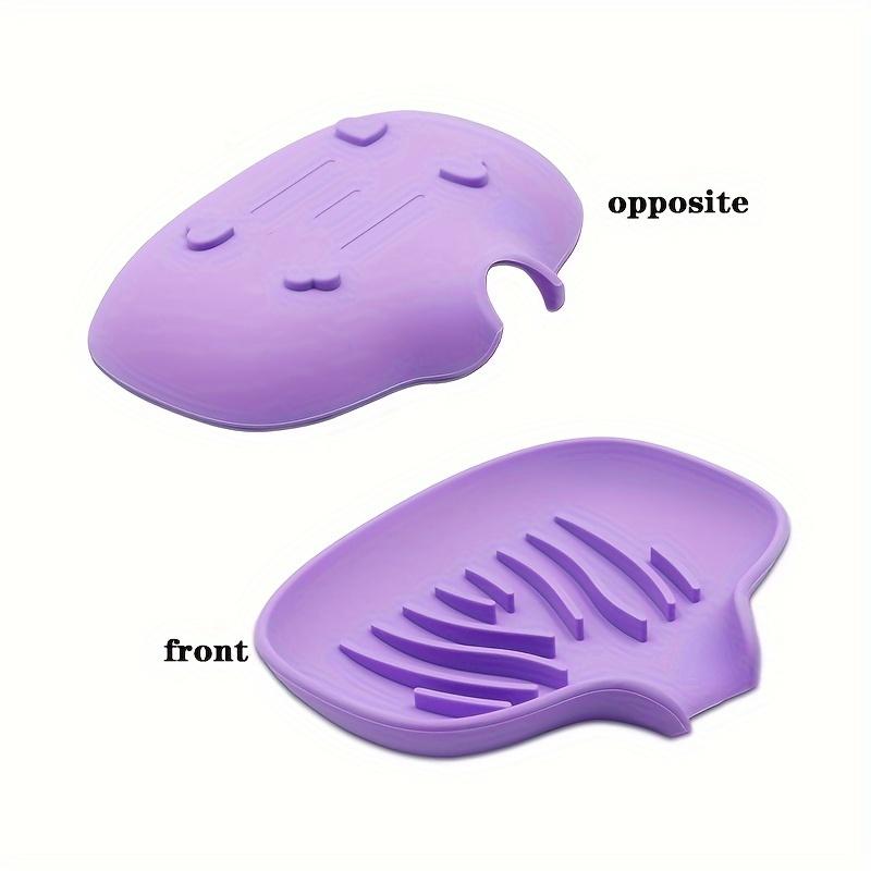 Seifenschale Haus Badezimmer Ablage Seifenhalter Einfach und Kreativ Silikon Seifenschale Badezimmerzubehör Badezimmer Duschzubehör