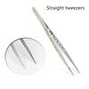 Eyelash Extension Specialized Tweezers Professional Anti-static Tweezer Stainless Steel Lashes Grafting Makeup Beauty Tools