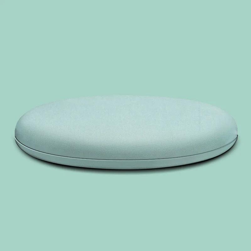 Round Memory Foam Floor Cushion, Soft Japanese Tatami Seat Pad for Bay Window, Meditation, Yoga & Reading, Aesthetic Home Decor
