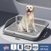 Anti-Step Dog Litter Box for All Breeds - Fixed Point Pet Urinal & Easy Clean