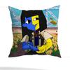 Ena Graphic Sthetic Pillow Case Pillow Case Living Room Sofa Cushion Cover Suitable For Home Bedroom Room Decoration