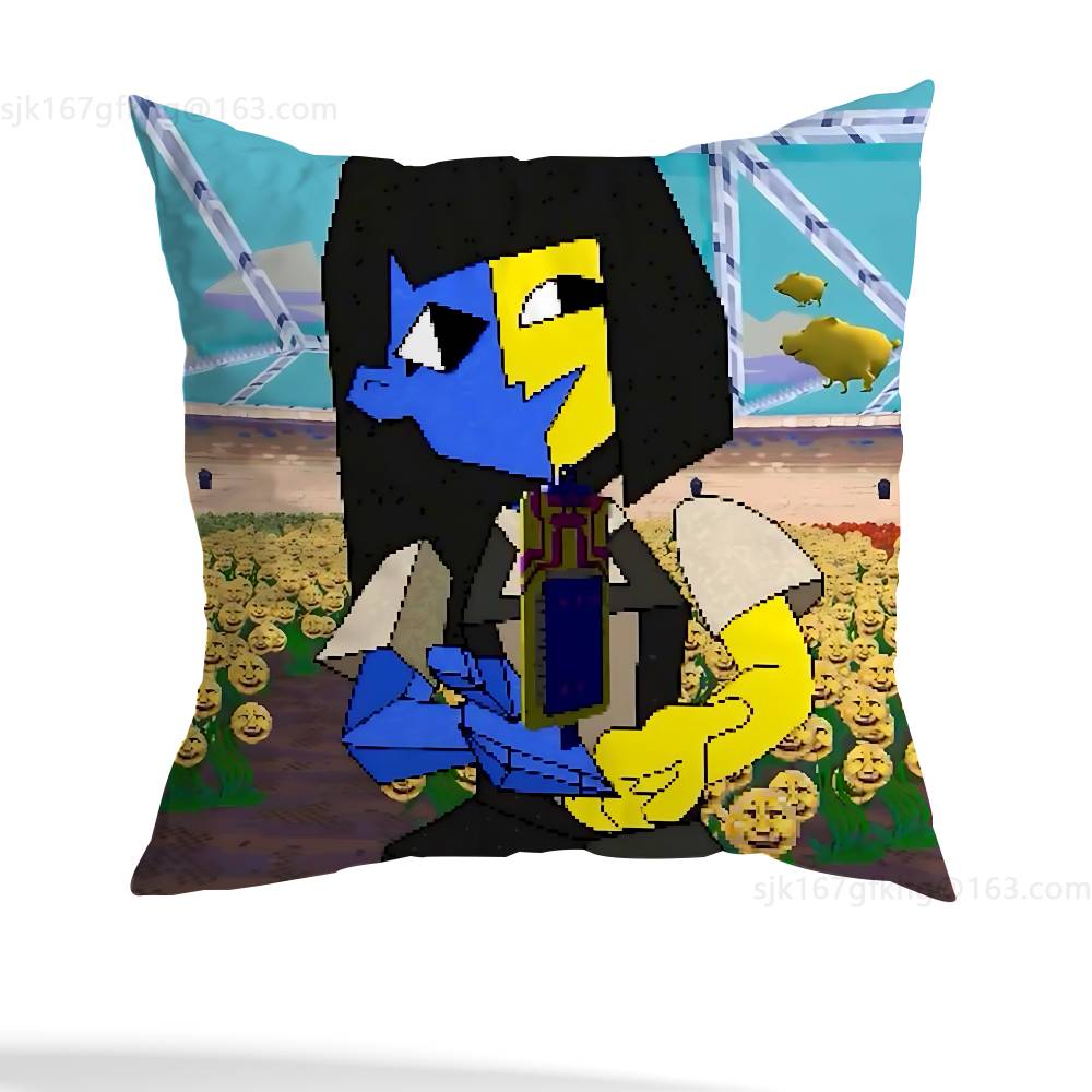 Ena Graphic Sthetic Pillow Case Pillow Case Living Room Sofa Cushion Cover Suitable For Home Bedroom Room Decoration