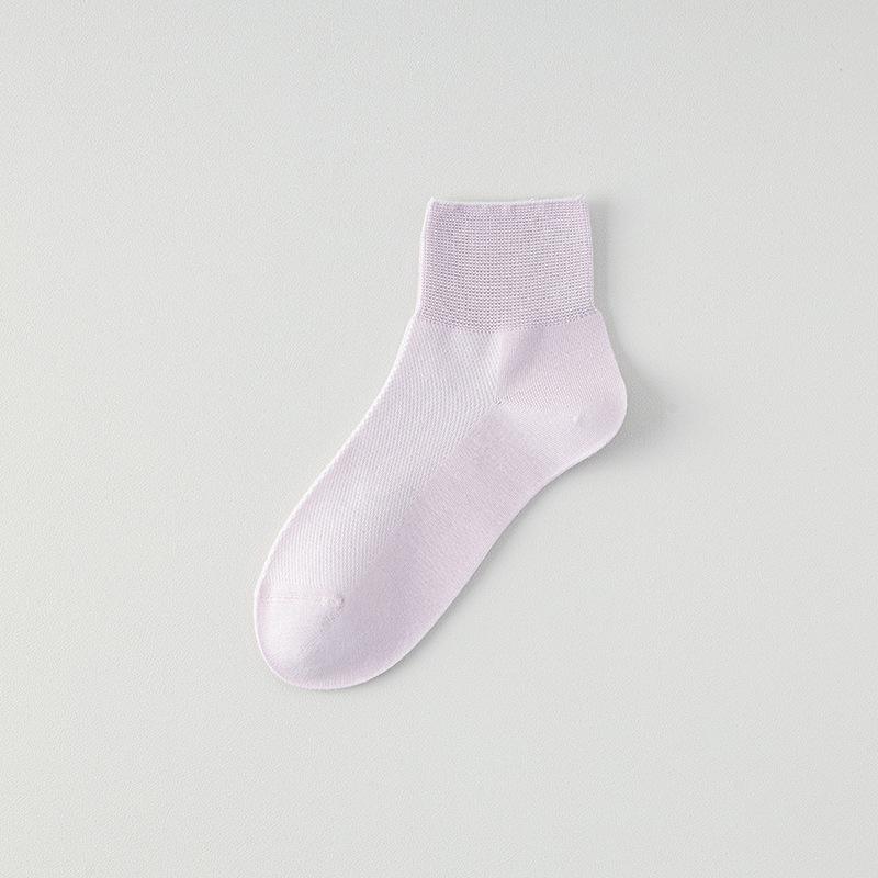 Women s Summer Breathable Mesh Cotton Short Socks - Seamless and Lightweight One Size
