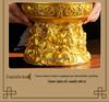 Treasure Bowl Wealth-Attracting Candle for Home and Temple