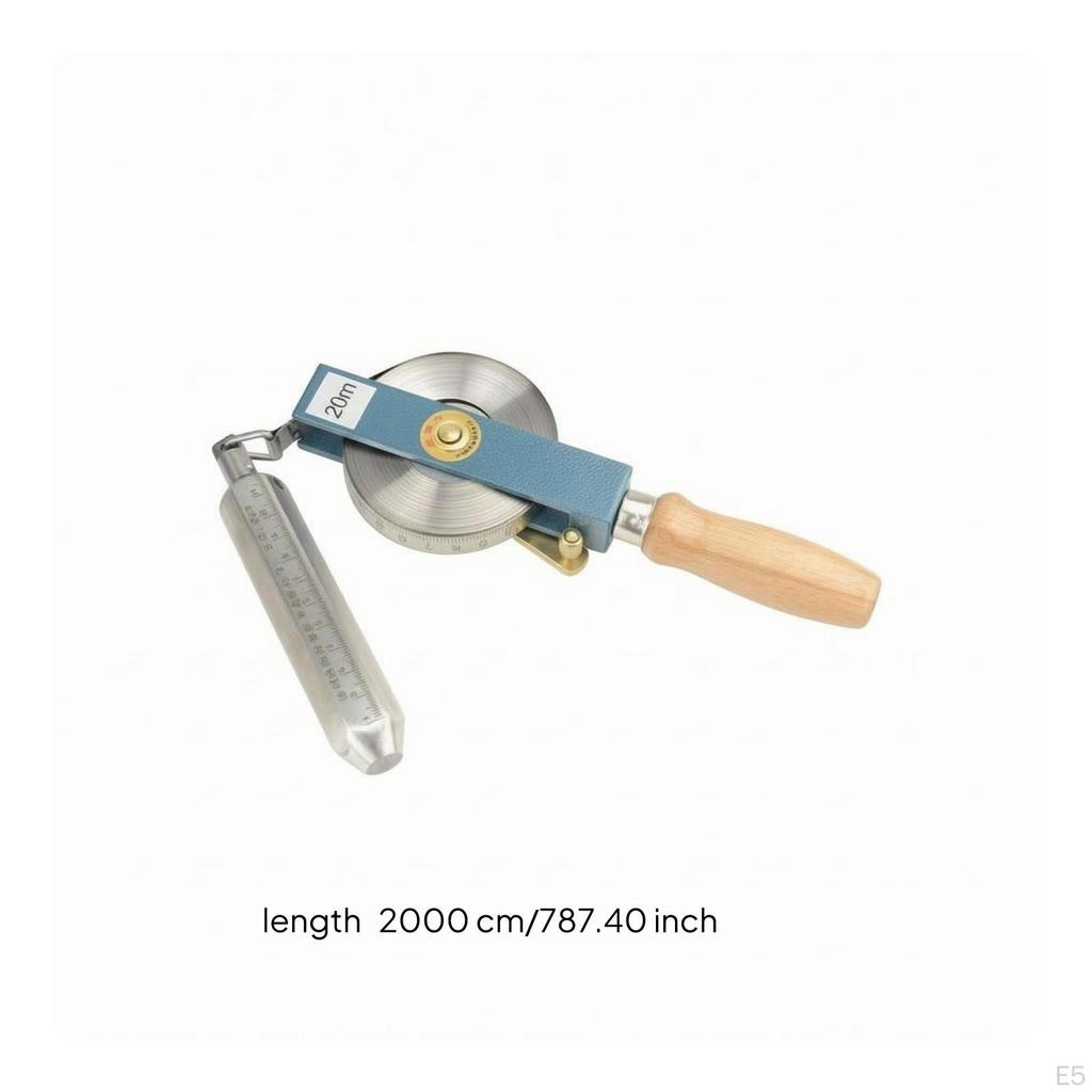 Oil Gauging Tape Resistant Sounding with Plumb Bob Accurate Calibration Petroleum Tank Depth