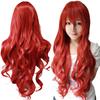 Synthetic Hair Forest Green Lolita Cosplay Wig Curly Sailor Pluto Anime Wigs Tsuyu Asui Halloween Costume Wig for Girl