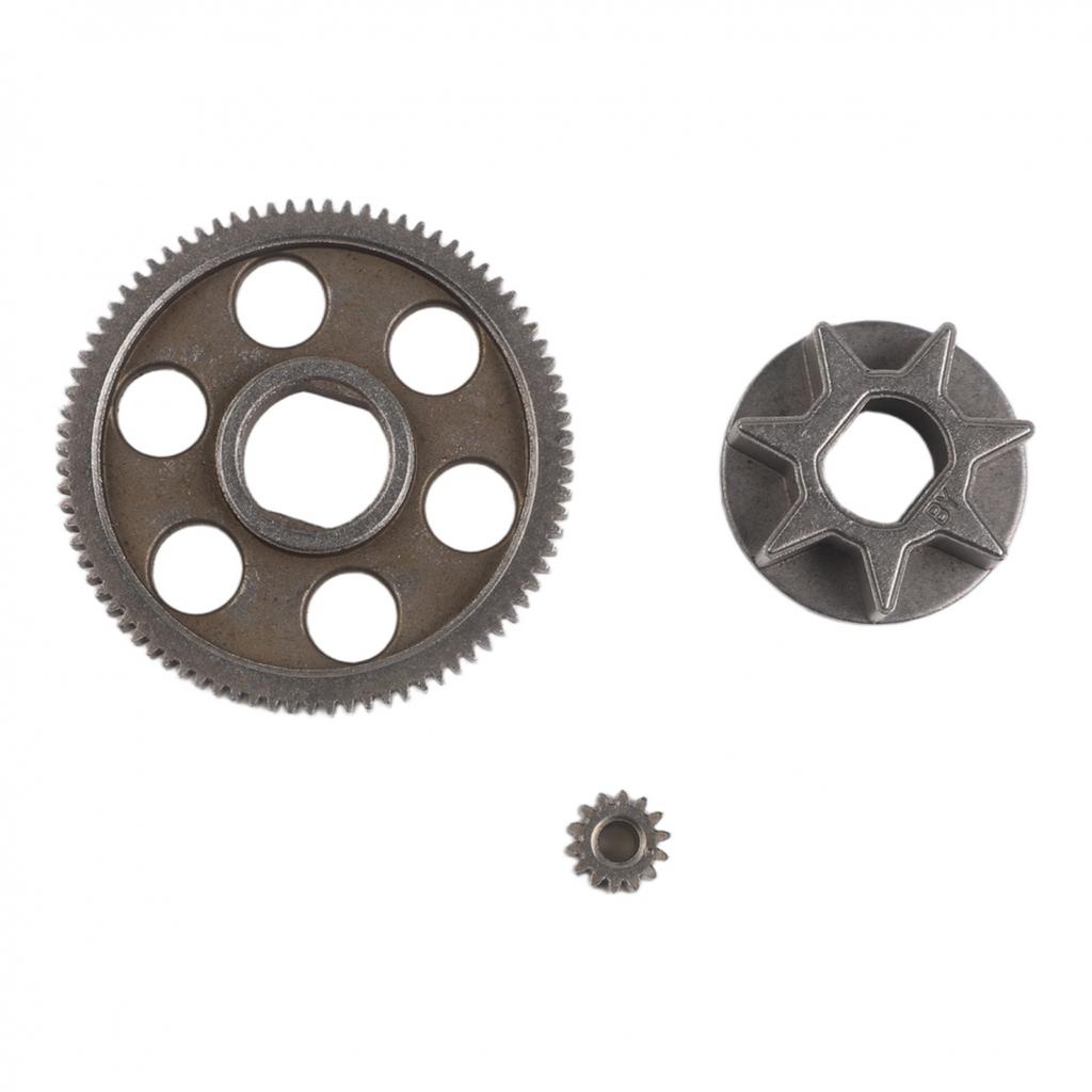 Electric Chain Saw Gear Replacement for Rechargeable Logging Saw Metal 3 Pack