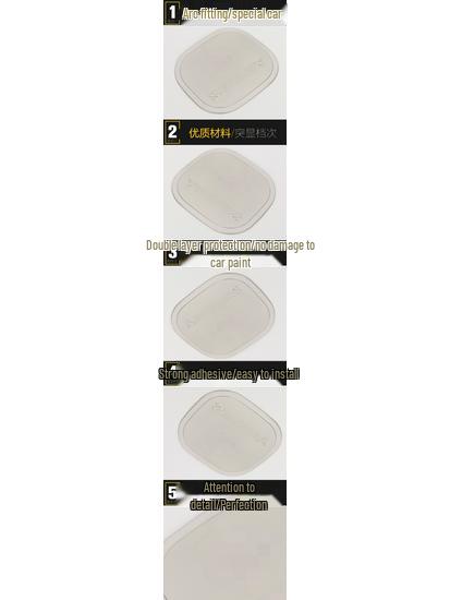 12-Model Sylphy Fuel Tank Cap Protector: Scratch-Resistant Decorative Sticker Accessory