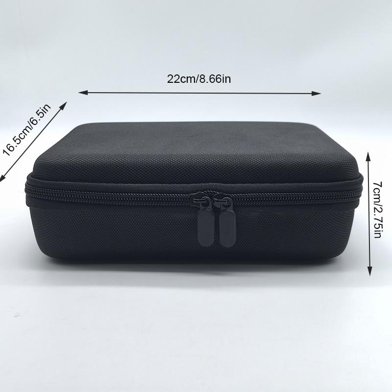 Hard Protective Carrying Case for Wireless Upper Arm Blood Pressure Monitor Dustproof Fits Standard Cuff for Business Trip Use