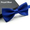 Men Classic Solid Color Bowtie Necktie Tuxedo Wedding Party Adjustable Bow Tie