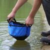 PVC Outdoor Portable Round Folding Bucket Wash Basin for Traveling Camping Picnic