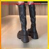 Martin Boots For Women With Waterproof Platform Sole For Fall Winter Comfort