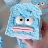Cartoon Toast Squeeze Toy Stress Anxiety Relief Stretchy Bread Sensory Toy Soft Simulated Food Pinch Fidget Toy