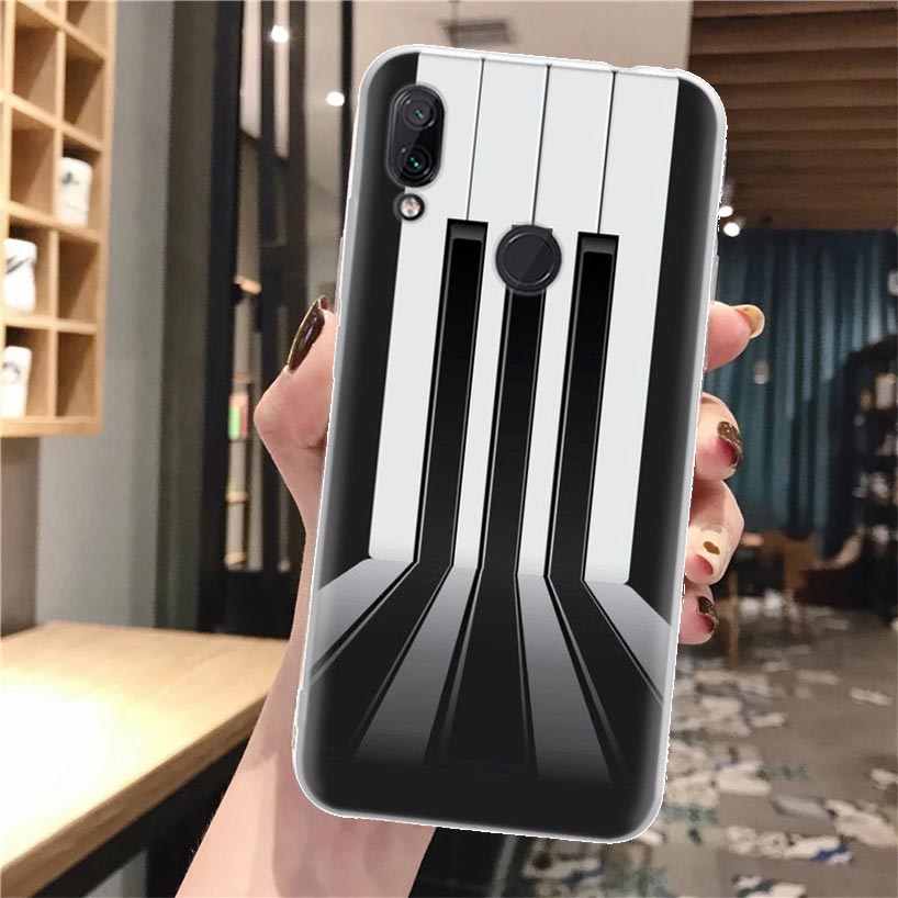 

Music Piano Keyboard Silicon Phone Case For Xiaomi Redmi Note 10 9S 9 8T 8 Pro 7 5 9T Mi 12T 11T 10T 12 11 Lite 11i A3 Cover Xiaomi Mi 11i