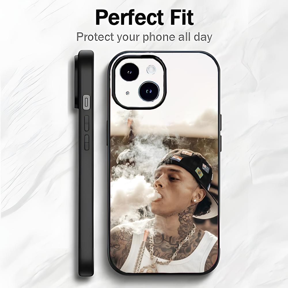 British Stylish Rapper C-Central Cee Phone Case Phone Case Soft Packaging Lightweight For iPhone17 16 15 14 13ProMax