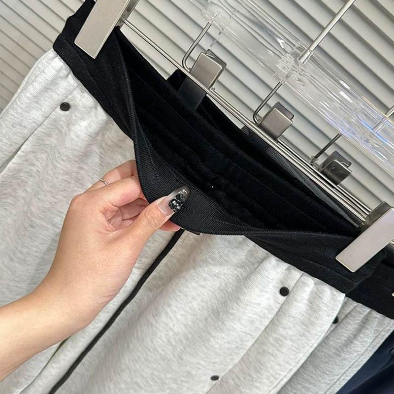 Pants for Women Elastic High Waist Long Trousers Plus Size Thickened Stretchy Versatile Casual Wide Leg Pants