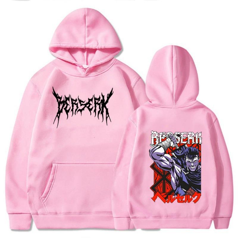 Berserk dark print student loose sweater hoodie