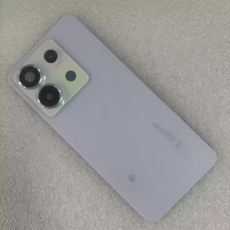 Cache Batterie Pour Xiaomi Redmi Note 13 Pro 5G 2312DRA50C Pièces de Rechange Boîtier Arrière en Verre