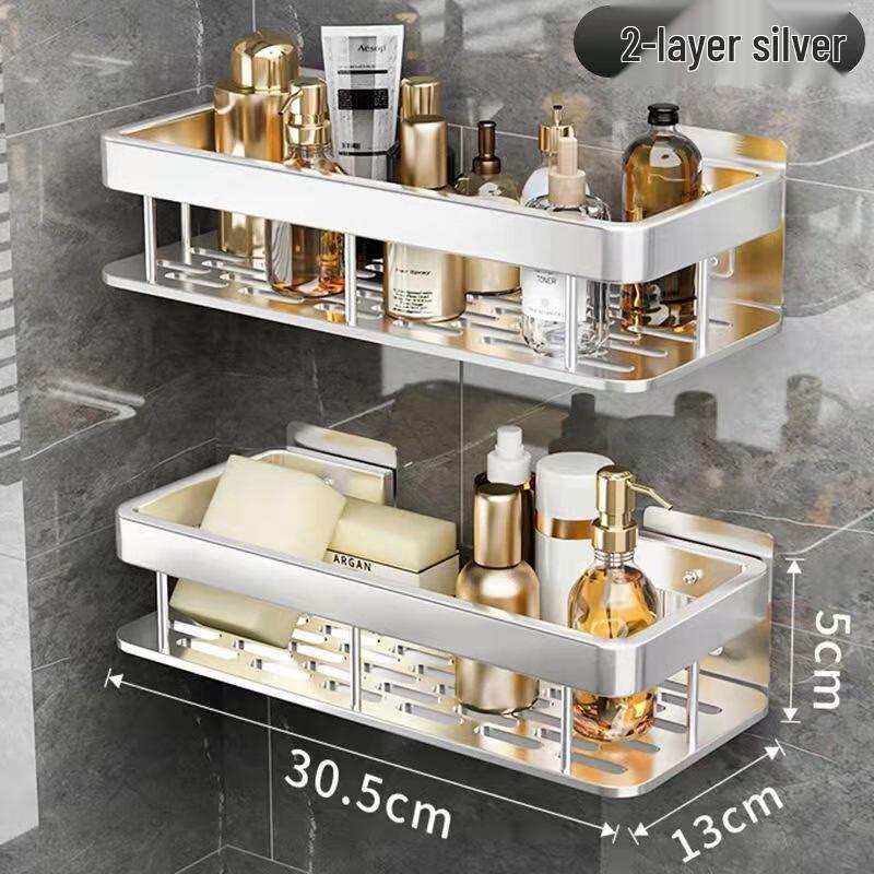 MDNG No-punch Wall-mounted Storage Shelf