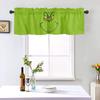 Funny Christmas Curtains, Short Curtains, Kitchen, Living Room, Bedroom Curtains, Head Curtains, Half Curtains