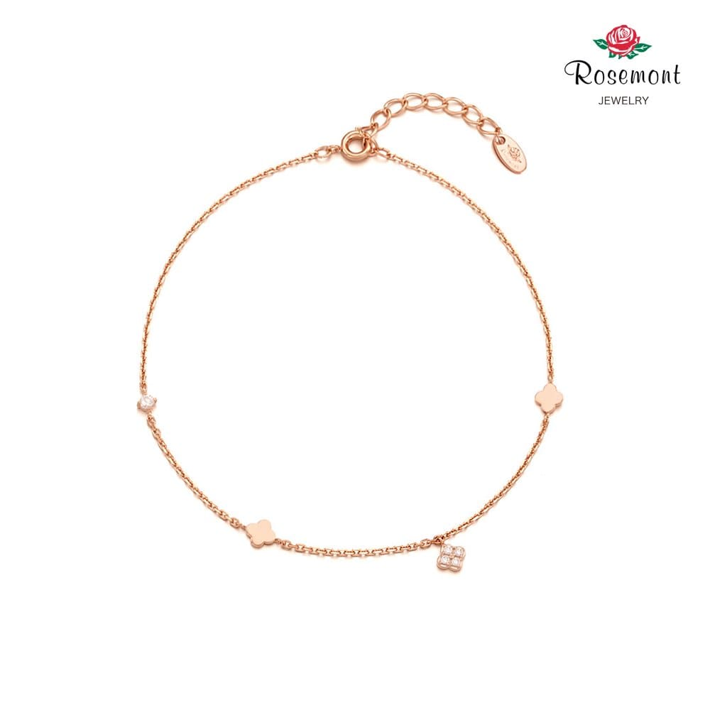 [Rosemont] Silver Anklet Rc0283