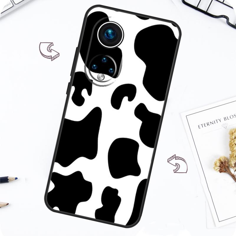 Spotted Cow Skin Print Case For Honor Magic 7 Pro 5 6 Lite Honor 200 Pro 50 70 90 X8b X9a X8a X8 X9 X9c X9b Cover