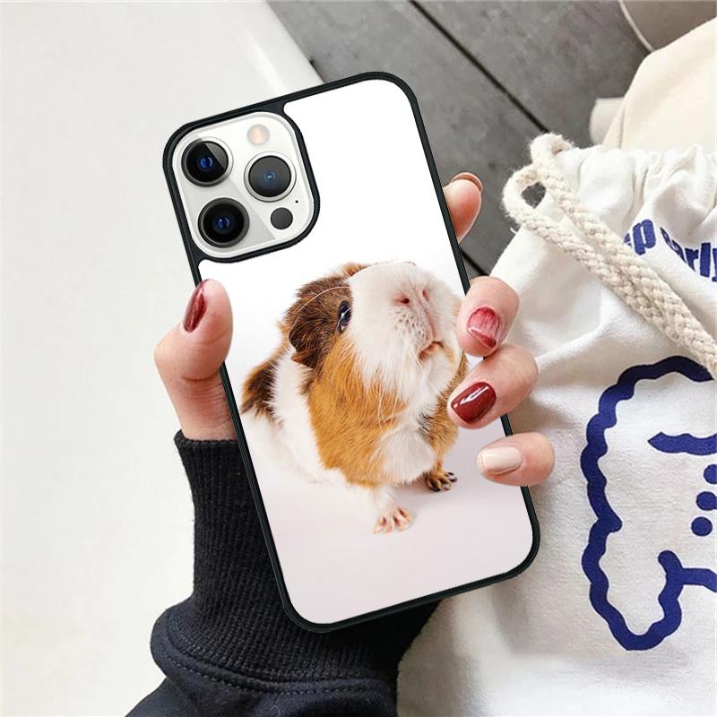 Hamster Guinea Pig Phone Case Cover For iPhone 17 Air 12 Plus Max for iPhone 17 Air 15 16 11 13 14 Pro Max Fundas