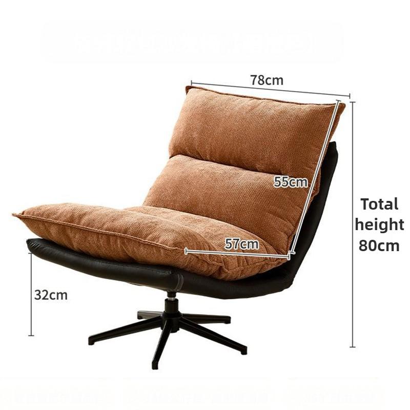 Portable Swivel Chaise Lounge Luxury Angle Adjustment Chairs Living Room Adult Rocking Backrest Chair Cheap Relax Furniture